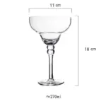 Colourful Margarita Cocktail Glass tag1