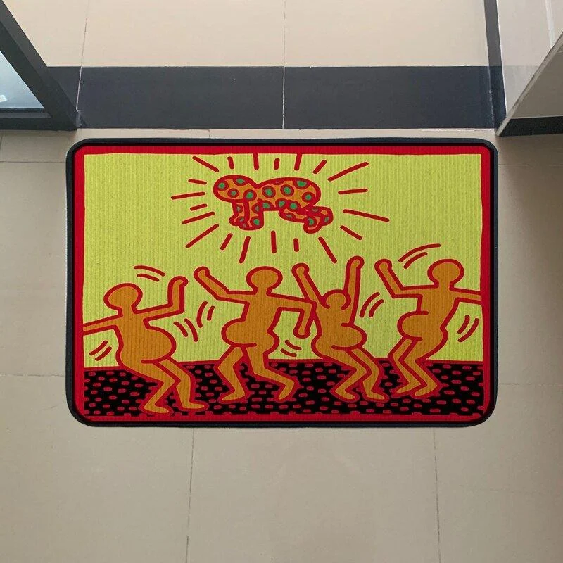 Colourful Retro Abstract Style Rug -  - #tag1#