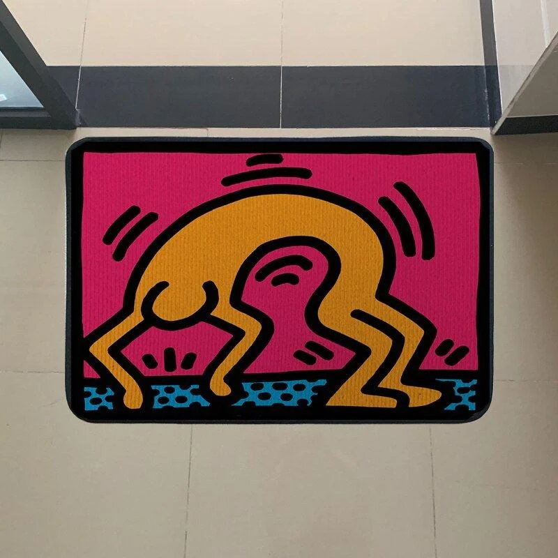 Colourful Retro Abstract Style Rug -  - #tag1#