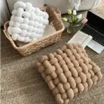 Colourful Soft Nordic Knot Sofa Cushion tag1