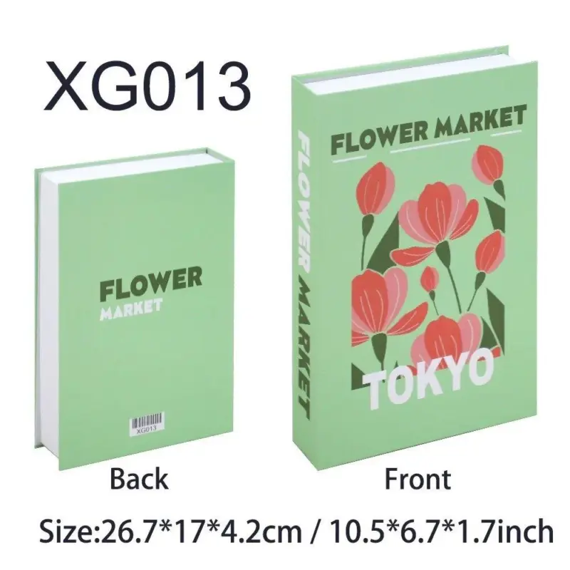 Colourful Storage Book Decoration tag1