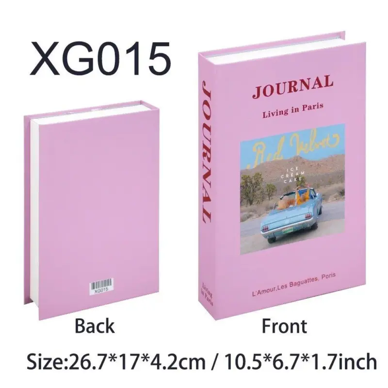 Colourful Storage Book Decoration tag1