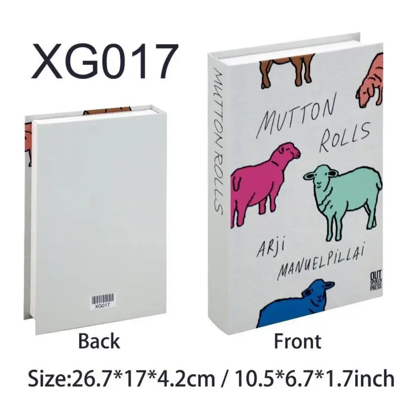 Colourful Storage Book Decoration tag1