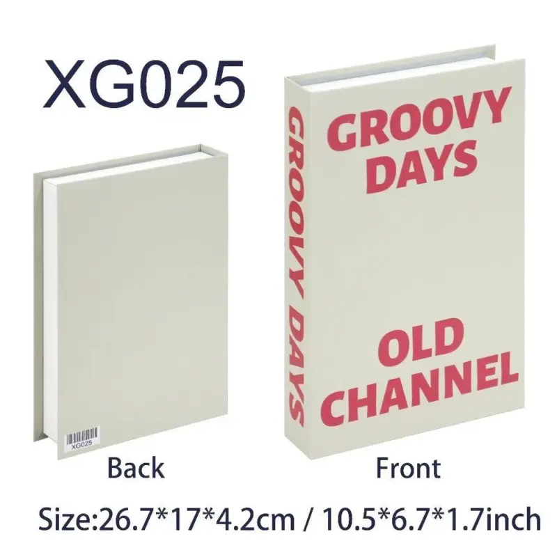 Colourful Storage Book Decoration tag1