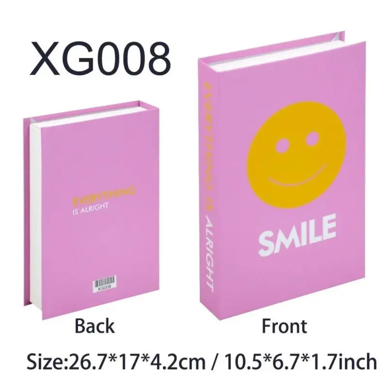 Colourful Storage Book Decoration tag1