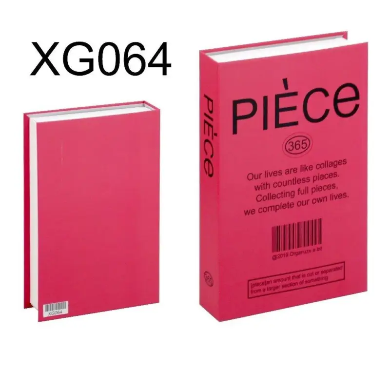 Colourful Storage Book Decoration tag1