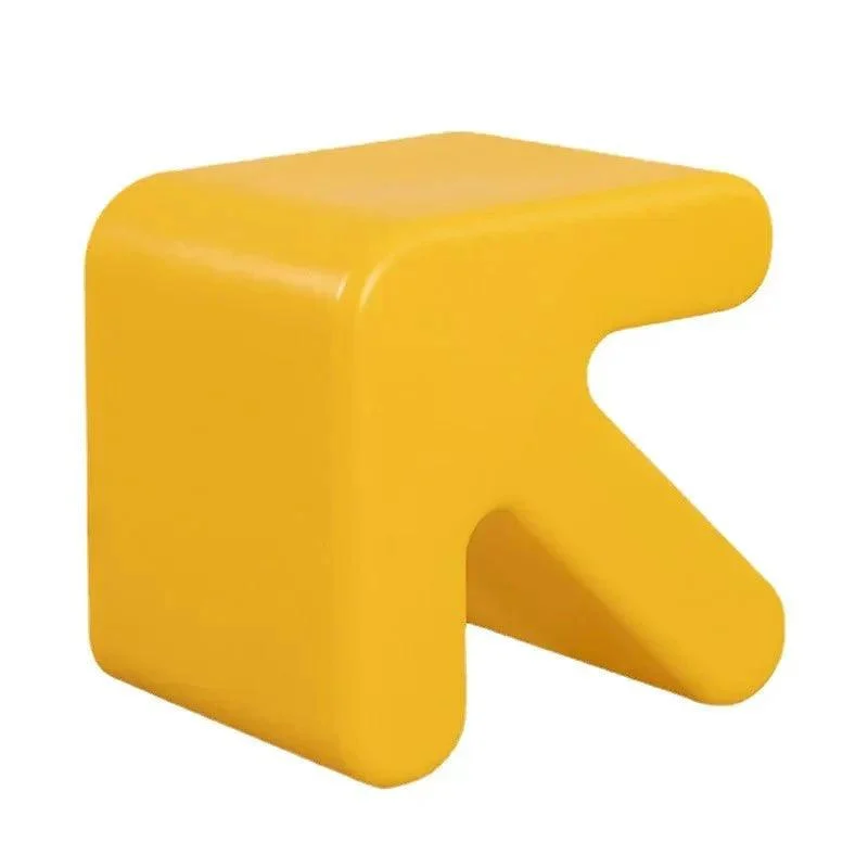 Colourful Thickened Plastic Arrow Shape Stool -  - #tag1#