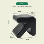 Colourful Thickened Plastic Arrow Shape Stool tag1