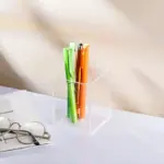 Colourful Transparent Desk Pen Holder tag1