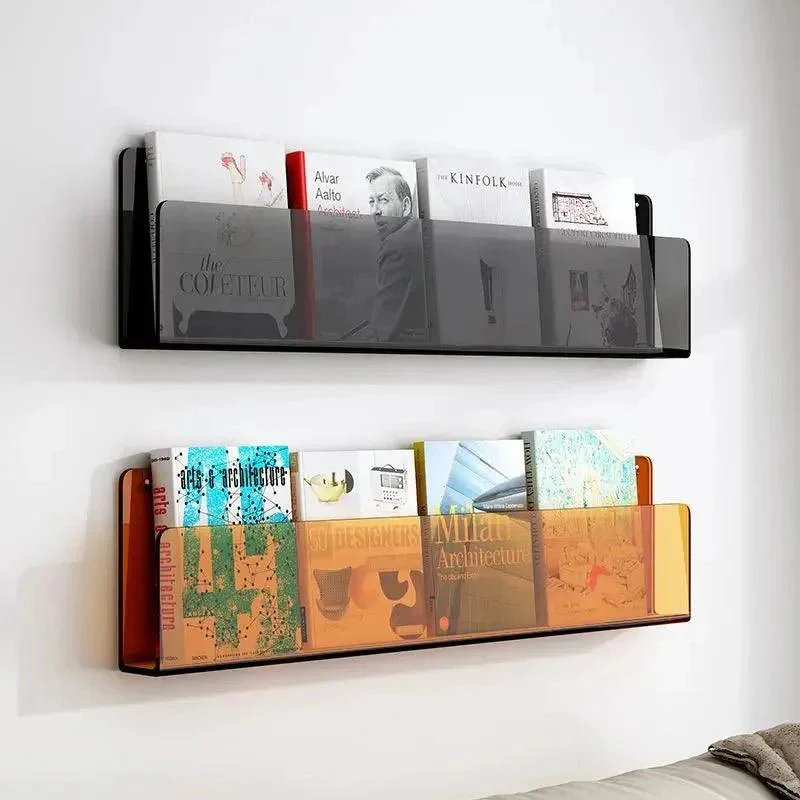Colourful Wall Mounted Magazine Shelf -  - #tag1#