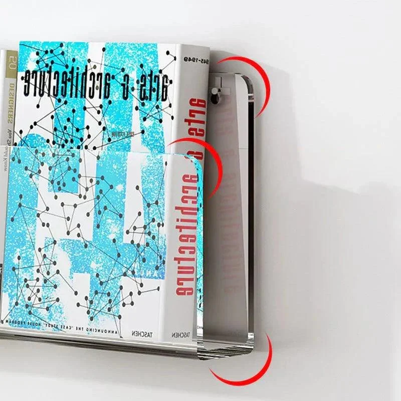 Colourful Wall Mounted Magazine Shelf -  - #tag1#