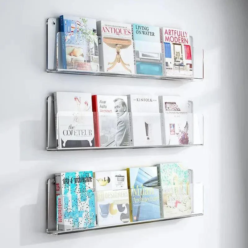 Colourful Wall Mounted Magazine Shelf -  - #tag1#