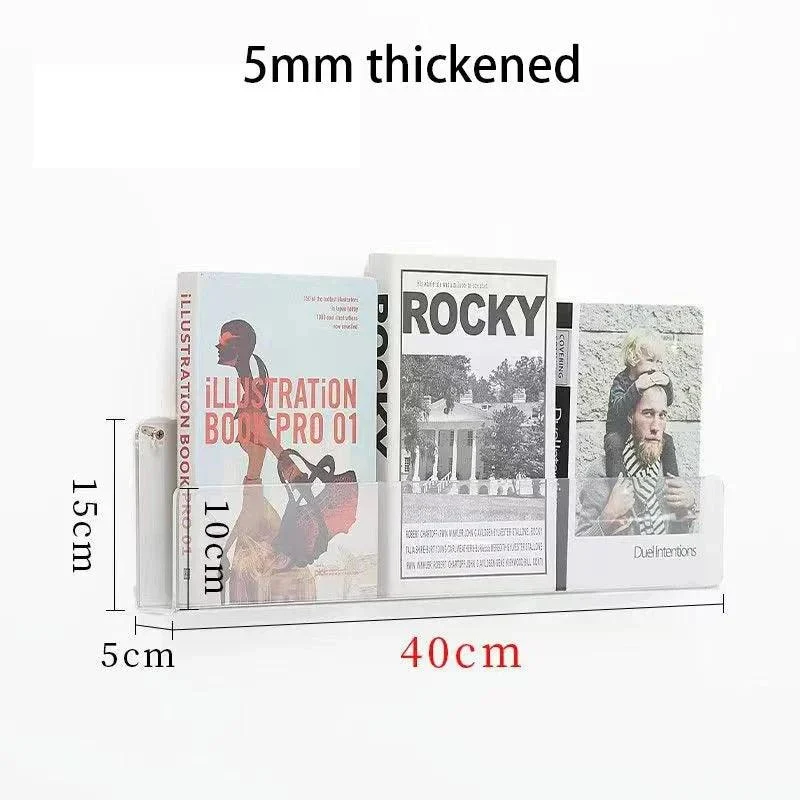 Colourful Wall Mounted Magazine Shelf -  - #tag1#