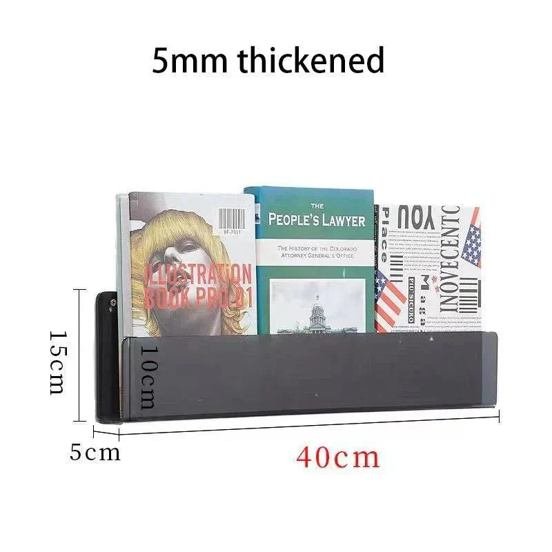 Colourful Wall Mounted Magazine Shelf -  - #tag1#