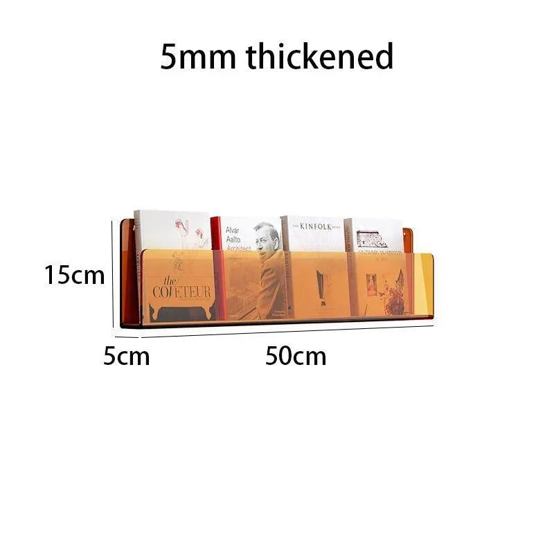 Colourful Wall Mounted Magazine Shelf -  - #tag1#