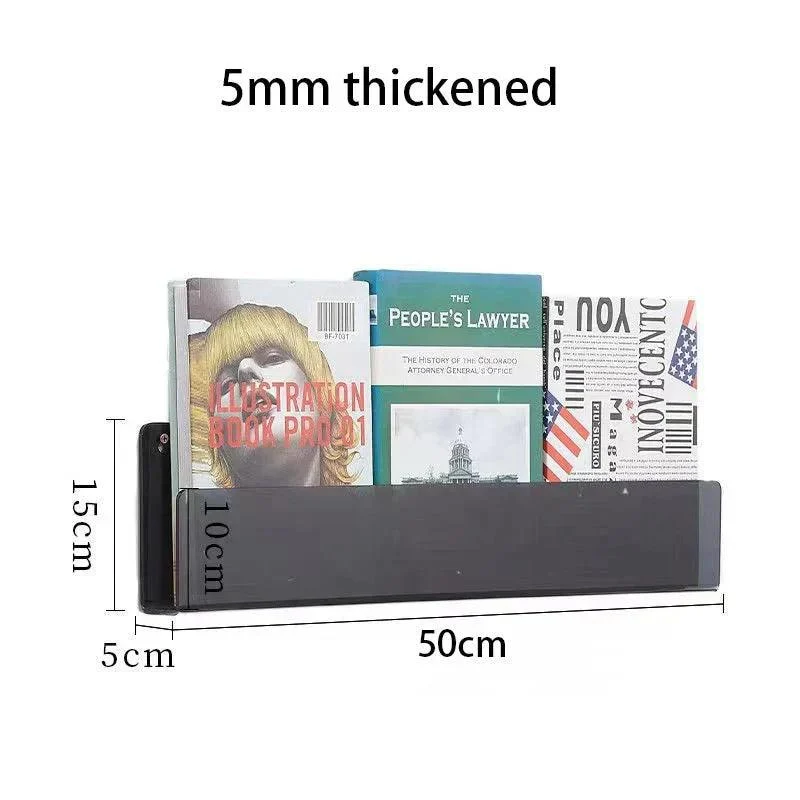 Colourful Wall Mounted Magazine Shelf -  - #tag1#