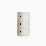 Componibili Style Barrel Storage Side Table