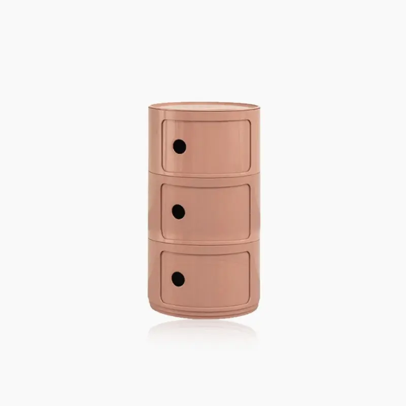 Componibili Style Barrel Storage Side Table