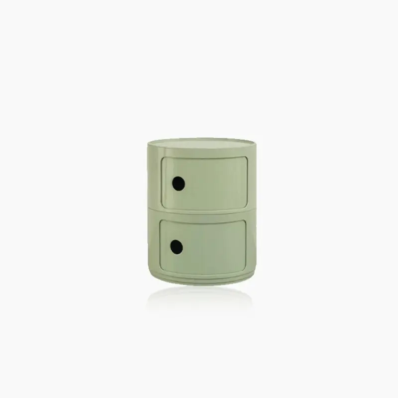 Componibili Style Barrel Storage Side Table