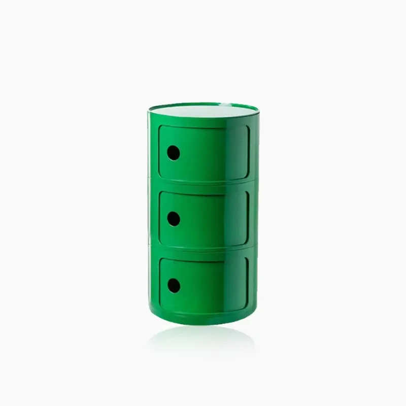 Componibili Style Barrel Storage Side Table
