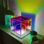 Concentric Cube Table Lamp tag1