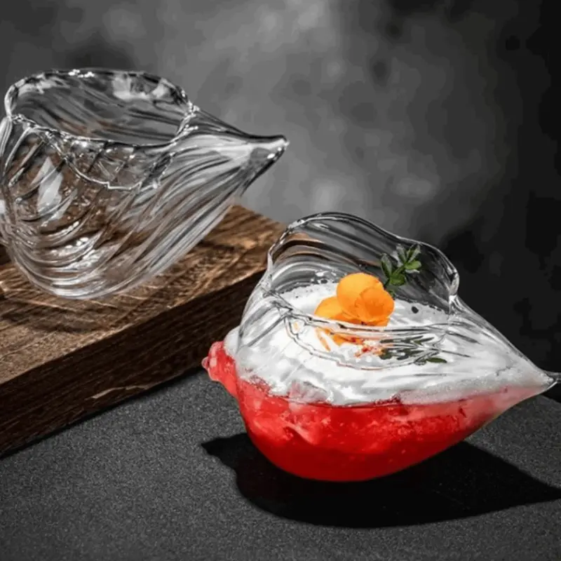Conch Shell Glass 2 Piece Set