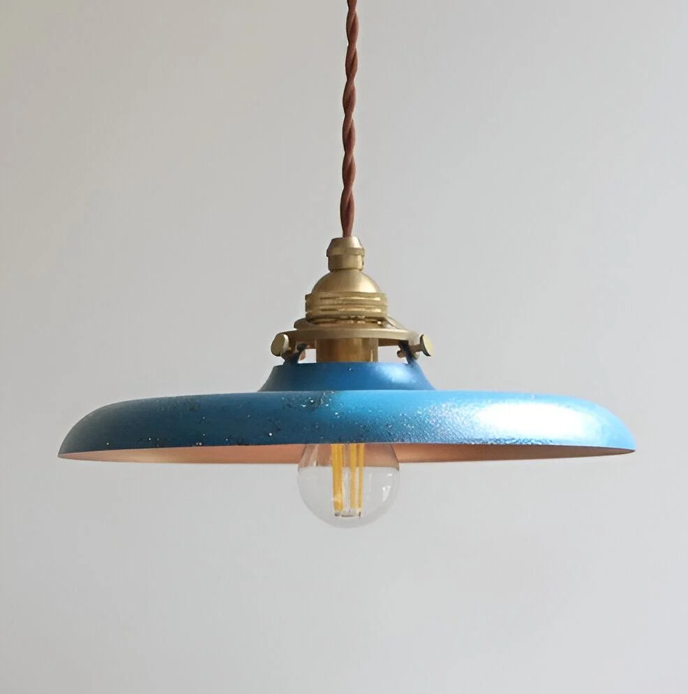 Conic pendant light - industrial light pendant - vintage hanging lamp -  - #tag1#