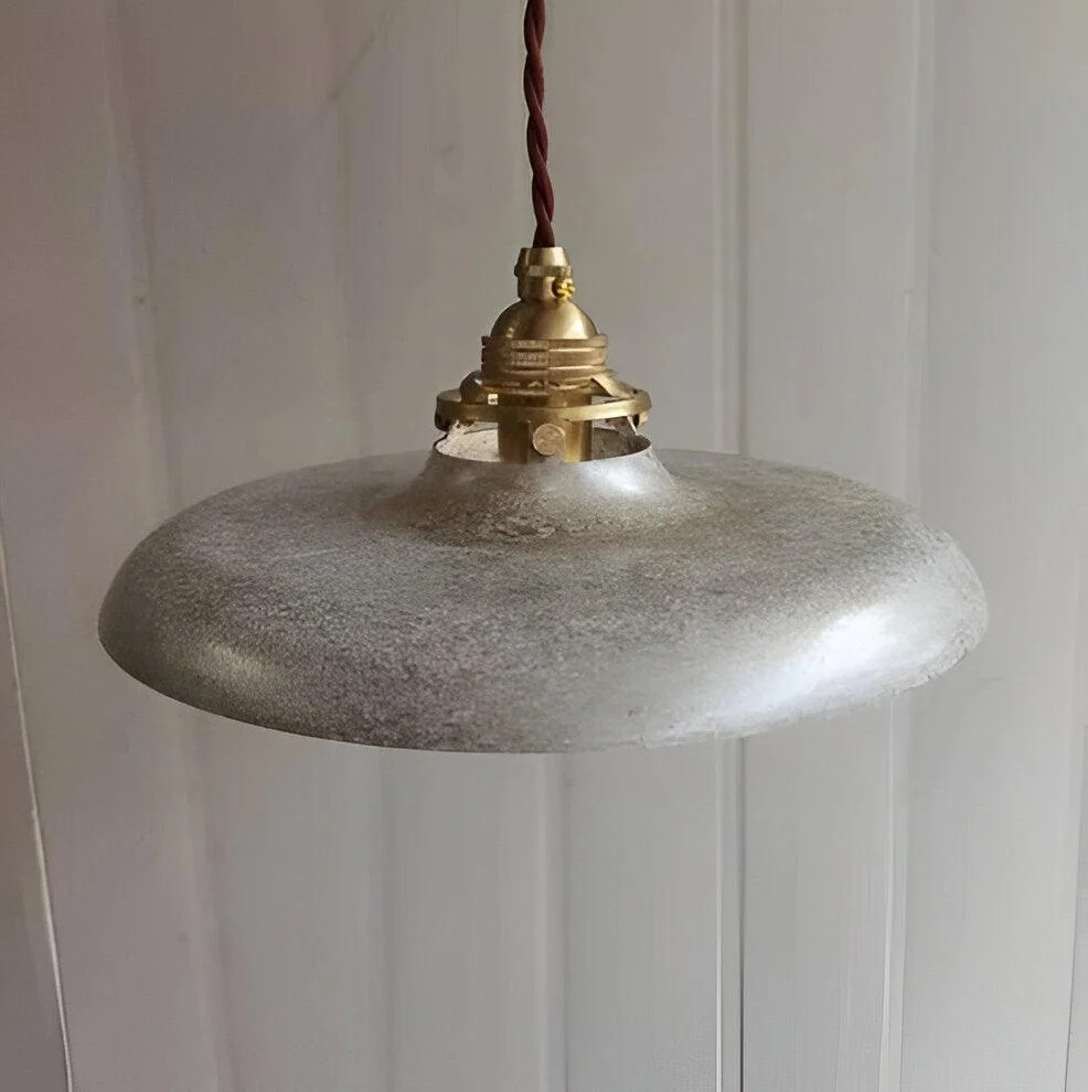 Conic pendant light - industrial light pendant - vintage hanging lamp -  - #tag1#