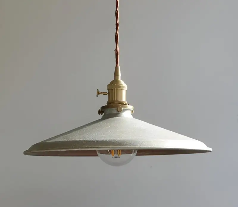 Conic pendant light industrial light pendant vintage hanging lamp tag1