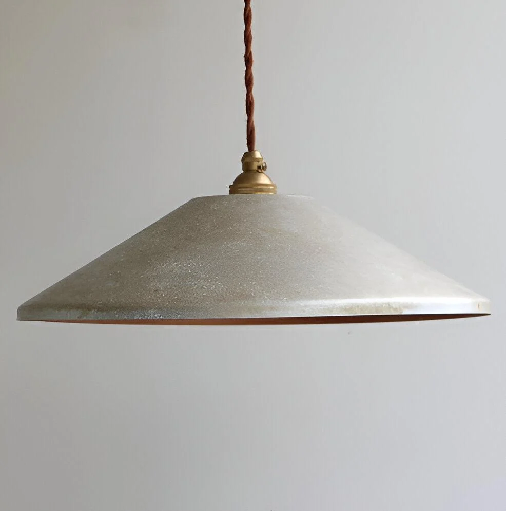 Conic pendant light - industrial light pendant - vintage hanging lamp -  - #tag1#