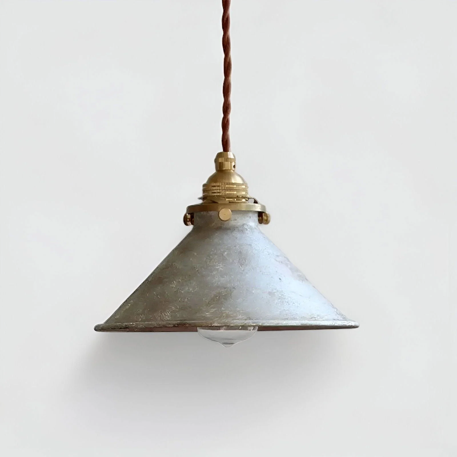 Conic pendant light - industrial light pendant - vintage hanging lamp -  - #tag1#