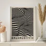 Contemporary Abstract Canvas Print Illustration tag1