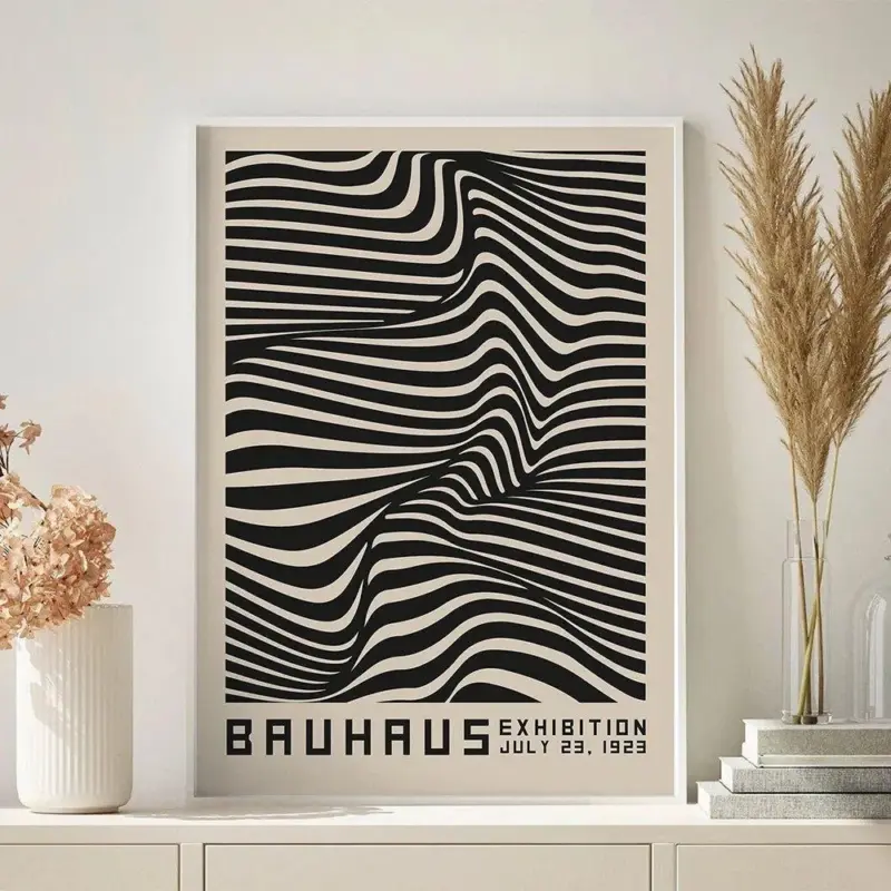 Contemporary Abstract Canvas Print Illustration tag1