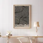 Contemporary Abstract Canvas Print Illustration tag1