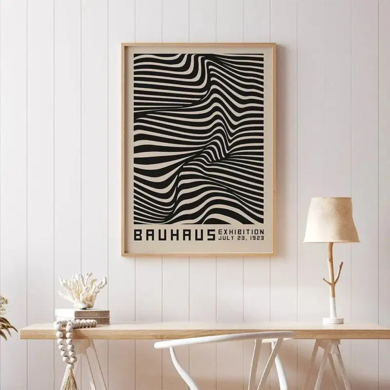 Contemporary Abstract Canvas Print Illustration tag1