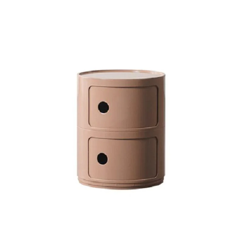 Contemporary Accent Table Bedside Table Bed Nightstand with Cabinets -  - #tag1#
