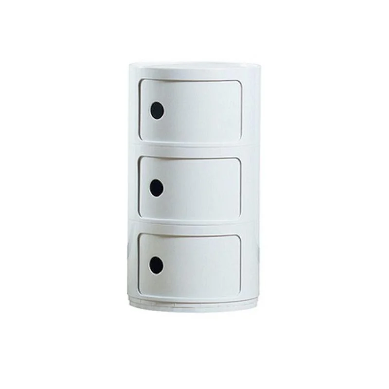 Contemporary Accent Table Bedside Table Bed Nightstand with Cabinets -  - #tag1#