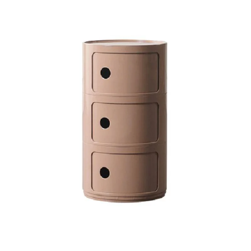 Contemporary Accent Table Bedside Table Bed Nightstand with Cabinets -  - #tag1#