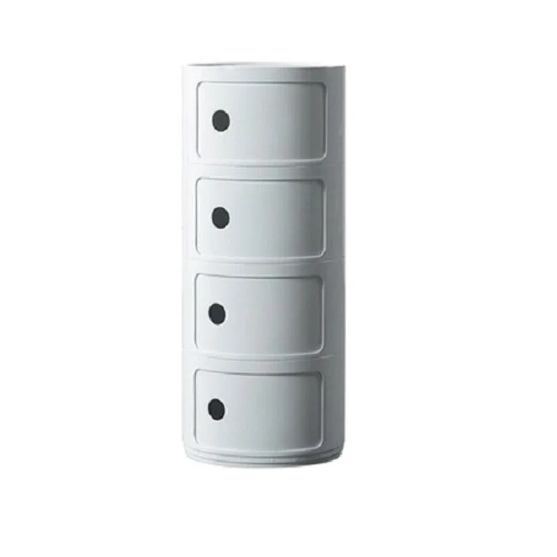 Contemporary Accent Table Bedside Table Bed Nightstand with Cabinets -  - #tag1#