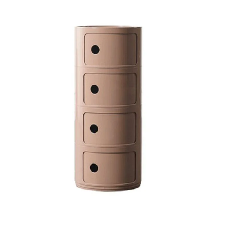 Contemporary Accent Table Bedside Table Bed Nightstand with Cabinets -  - #tag1#