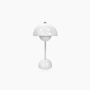 Contemporary Flower-Pot Cordless Table Lamps