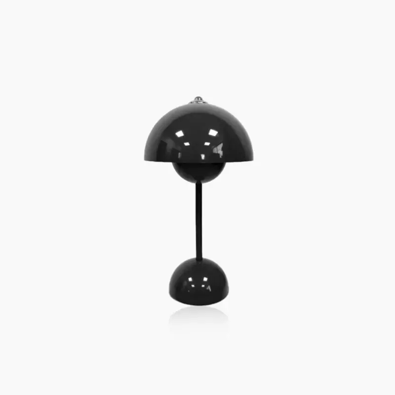 Contemporary Flower Pot Cordless Table Lamps