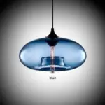 Contemporary Hanging 6 Color Glass Pendant Lights tag1