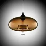 Contemporary Hanging 6 Color Glass Pendant Lights tag1