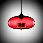 Contemporary Hanging 6 Color Glass Pendant Lights tag1