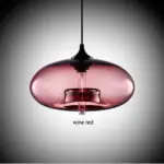 Contemporary Hanging 6 Color Glass Pendant Lights tag1