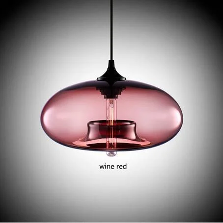 Contemporary Hanging 6 Color Glass Pendant Lights -  - #tag1#