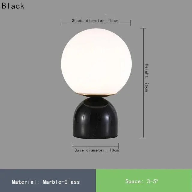 Contemporary Marble Living Room Table Lamp -  - #tag1#