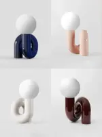 Contemporary Nordic Design Lamp Ideal for Hotels and Homes