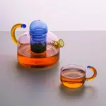 Contrasting Colour Translucent Kettle Mug Set tag1